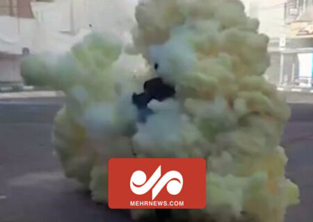 فیلم لحظه انفجار نارنجک دست‌ساز در دستان یک جوان تهرانی