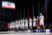 پیروزی تیم ملی ایران در ست سوم دیدار با هلند