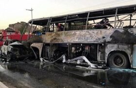 ۷ نفر در تصادف جاده ای در غرب بولیوی کشته شدند