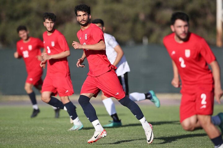 پیروزی تیم فوتبال جوانان در دیدار دوستانه