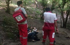 عملیات جست‌وجو و نجات ۳ گمشده در جنگل‌های رامسر توسط هلال احمر