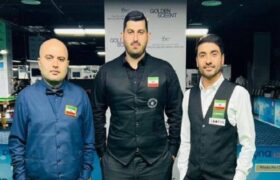 تیم ملی اسنوکر ایران در رده سوم آسیا ایستاد